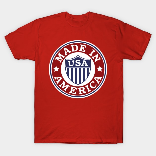 Made in USA T-Shirt by xxtinastudio